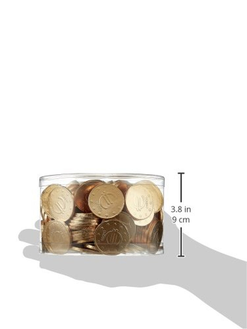 Theobroma Goldgeld Schokoladen Euros, Lose Münzen in Der Dose, opakowanie 1Er (1 X 1 Kg) Naty Shop