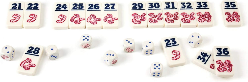 Zoch 601125200 – Heckmeck am Bratwurmeck – burzliwa gra w kości w popularnej ramce z kurczakiem dla inteligentnych ptaków, które wyczuły robaka bratwurmeck, od 8 lat