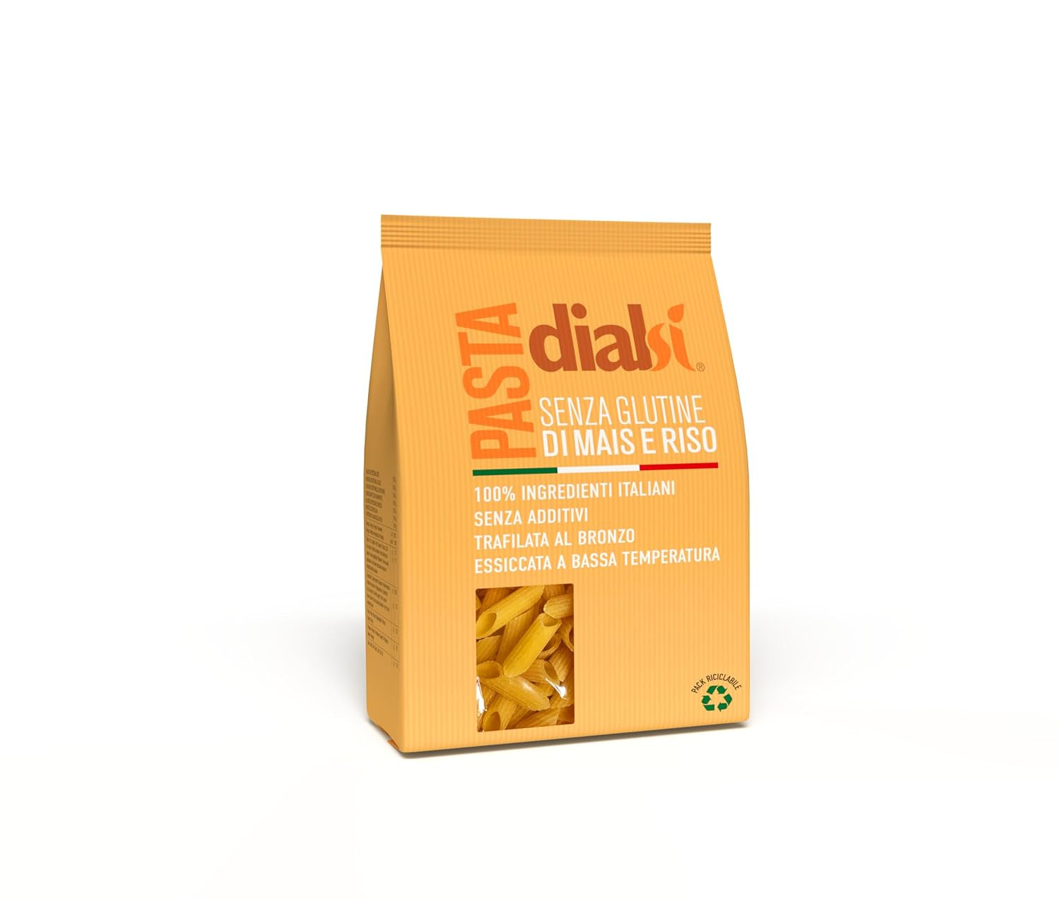 Paste fără gluten Mezze Penne cu porumb și orez, 400 g