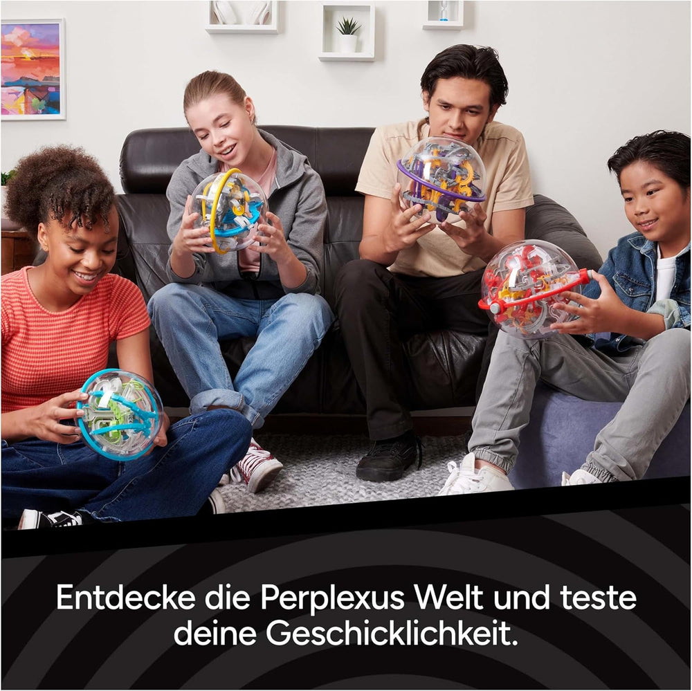 Spin Master Games - Labirynt kulkowy Perplexus Beast 3D ze 100 przeszkodami, gra na cierpliwość dla dzieci w wieku powyżej 9 lat i dorosłych