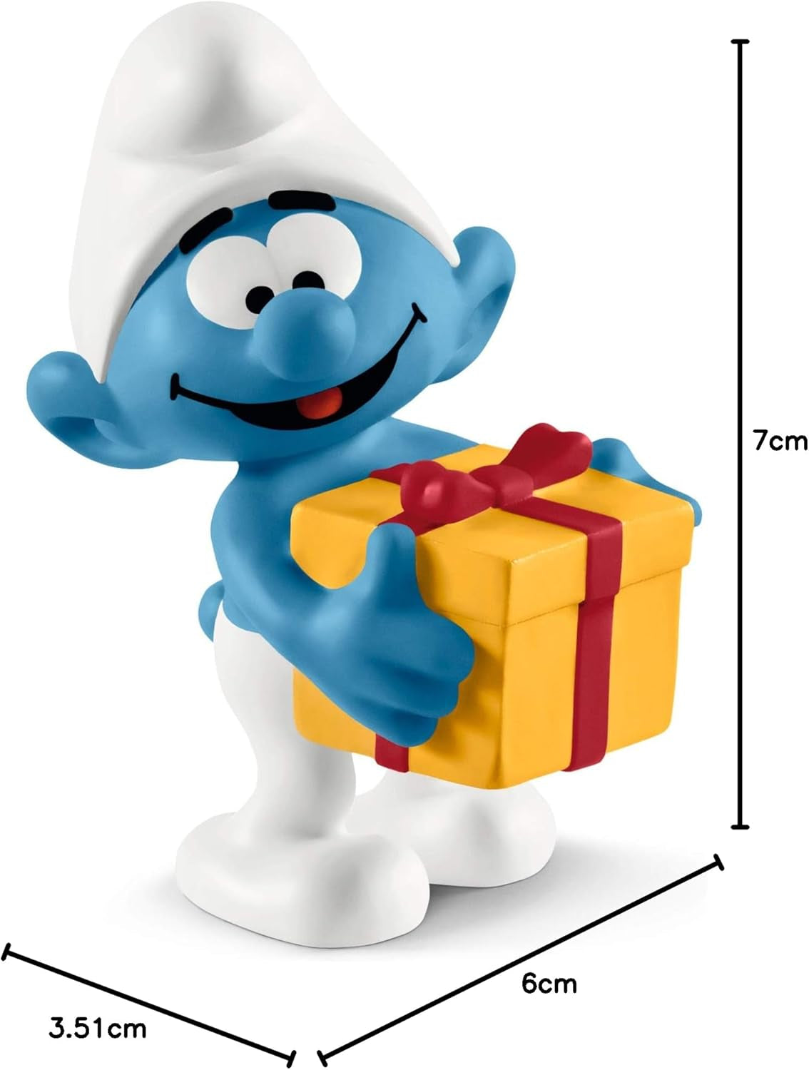 Schleich 20816 Smurfs Cu cadou, Pentru copii cu vârsta peste 3 ani, Smurfs - figurină de joacă Action figures Naty Shop