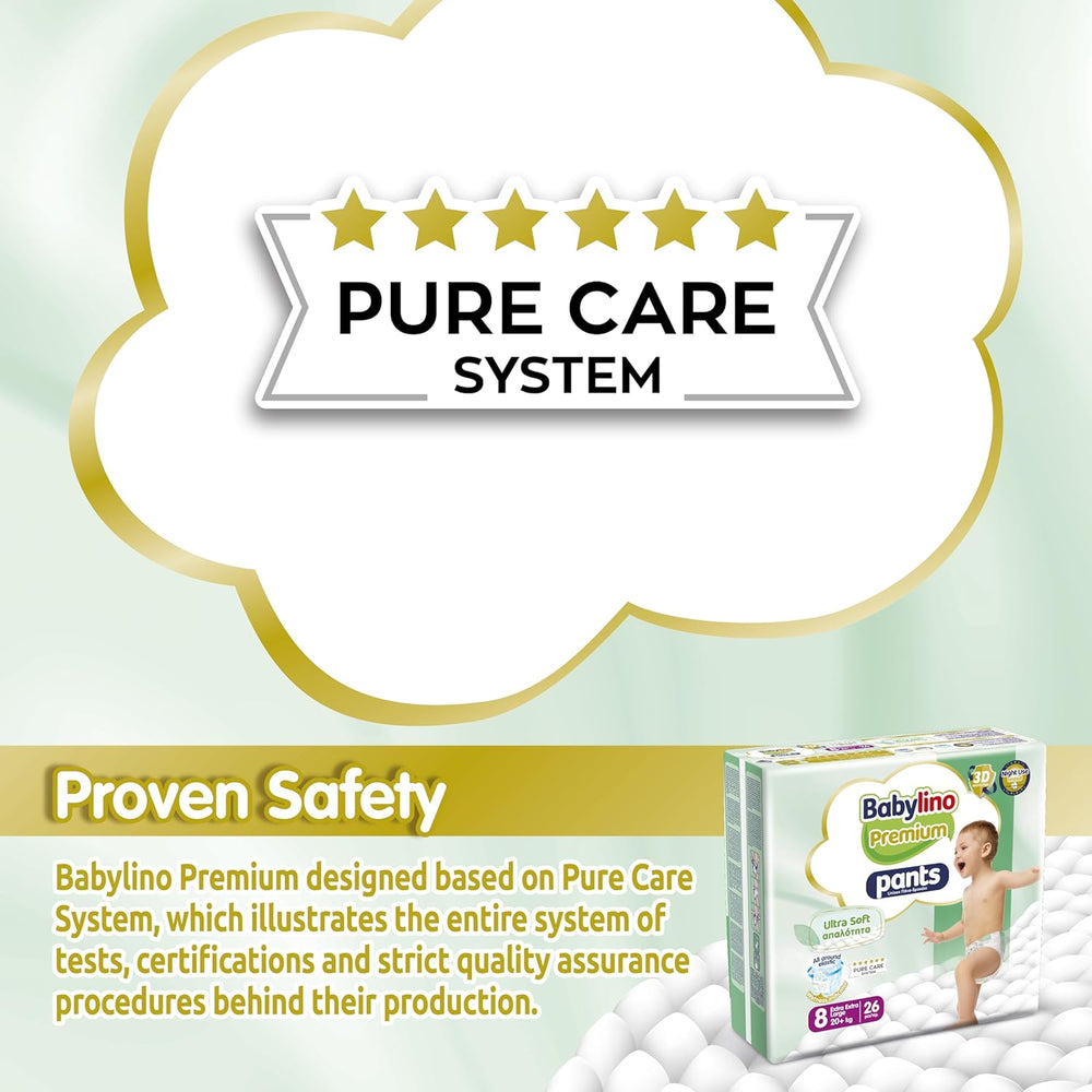 Spodnie Premium rozmiar 8 z ultramiękkim filtrem, XXL (20+ kg), 104 sztuki