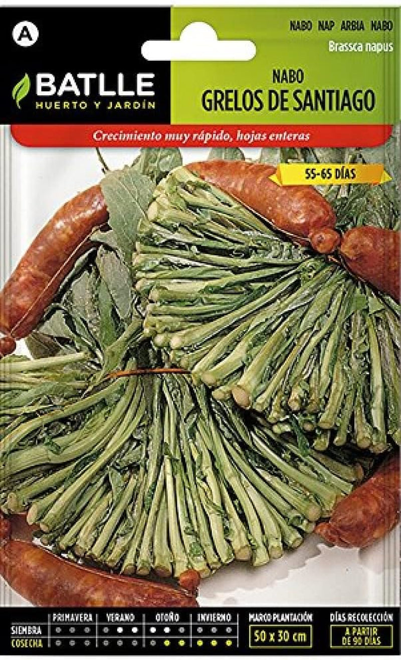 Semillas Hortícolas De Batlle – Grelos De Santiago (15 G)