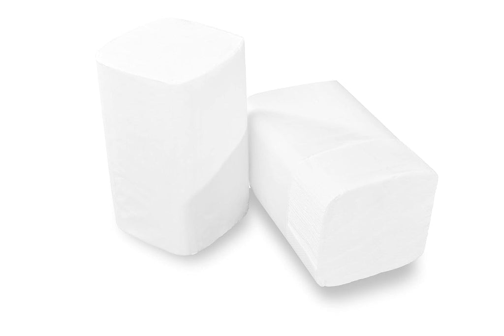 Șervețel dispenser Quicky "Interfold" | 16.5 Cm X 20.5 | alb strălucitor, celuloză, 2 straturi | 8,000 bucăți