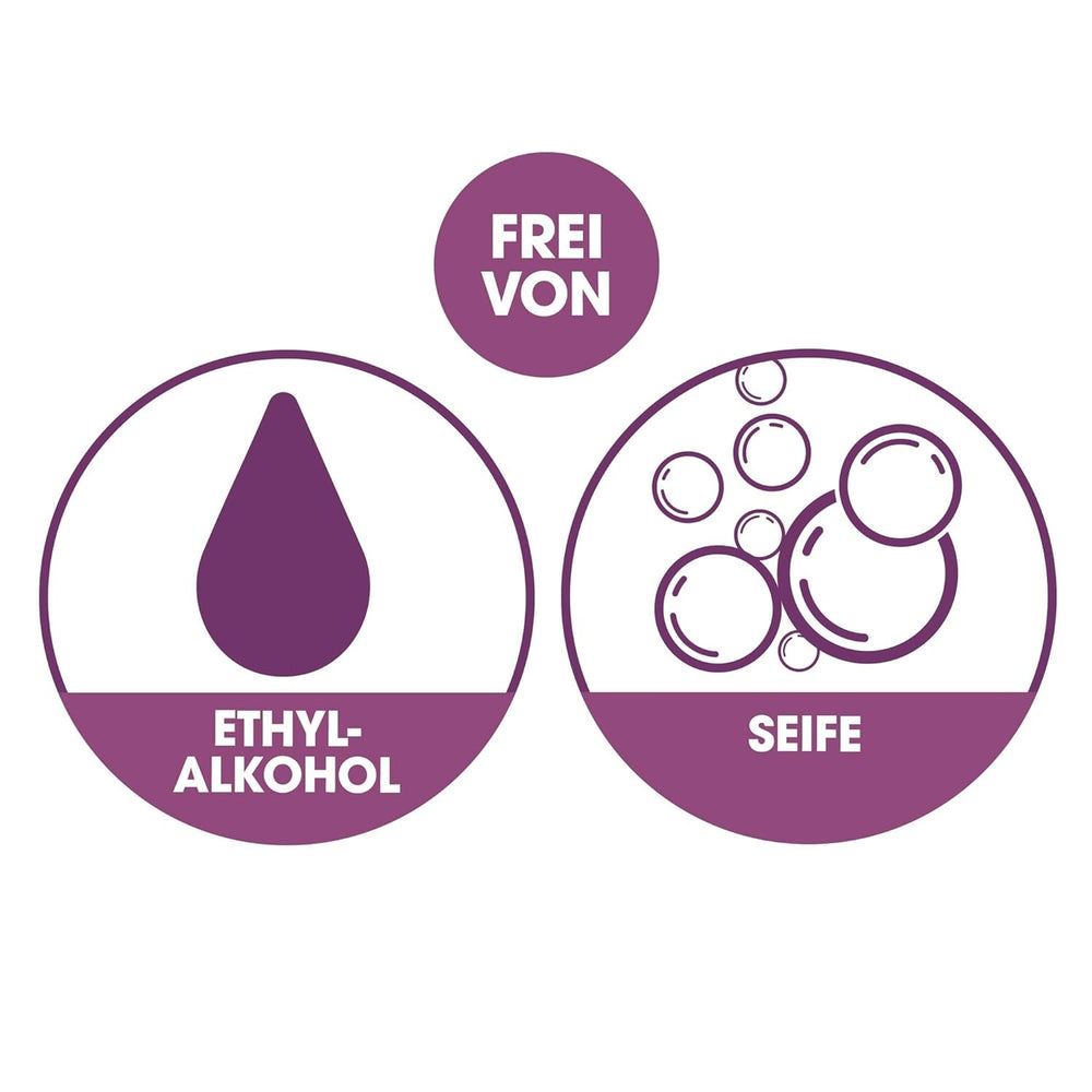 Intima Liasan by Sagrotan Șervețele de îngrijire intimă sensibile, fără săpun și fără alcool, 30 bucăți (pachet cu 5)