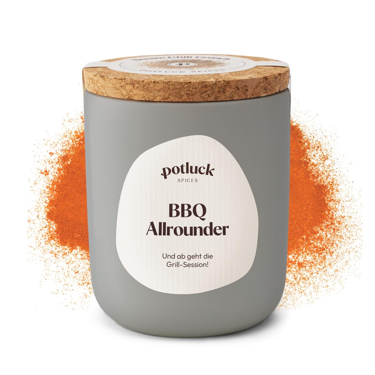 Potluk | Przyprawowy Burger | Würzmischung im Keramiktopf | 100g | Wegańskie, bezglutenowe i z naturalnymi składnikami