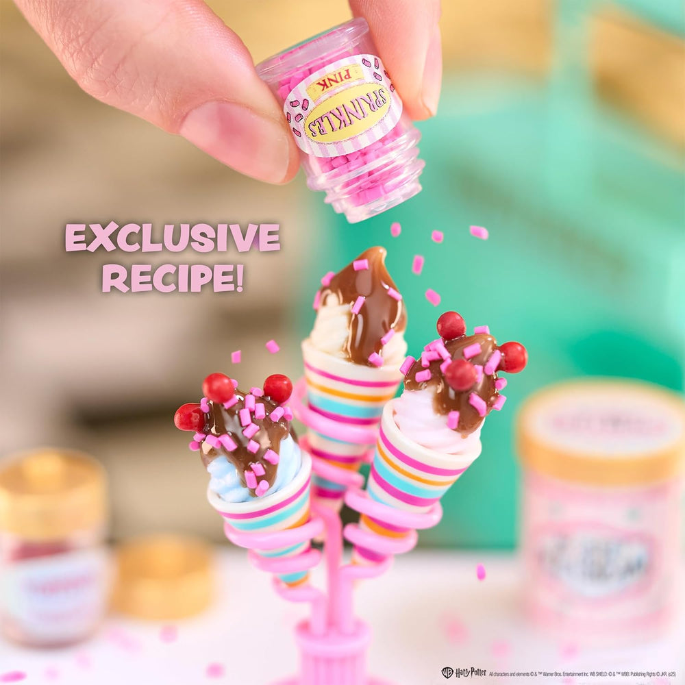 Miniverse MGA Make It Mini Honeydukes Trolley – Harry Potter Mini-Sammlerstücke, 50+ Teile, Kunstharz-Bastelspiel, Nachgebildete Lebensmittel, Für Sammler & Kinder ab 8, Nicht ESSBAR