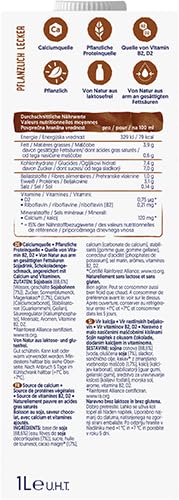 Alpro Napój Sojowy Waniliowy - Wegański, Bez laktozy, Z Witaminami