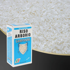 Risera Campanini Risotto Rice 500 g – Włoski Risotto Rice, Arborio Riso Rice, Kremowe Risotto