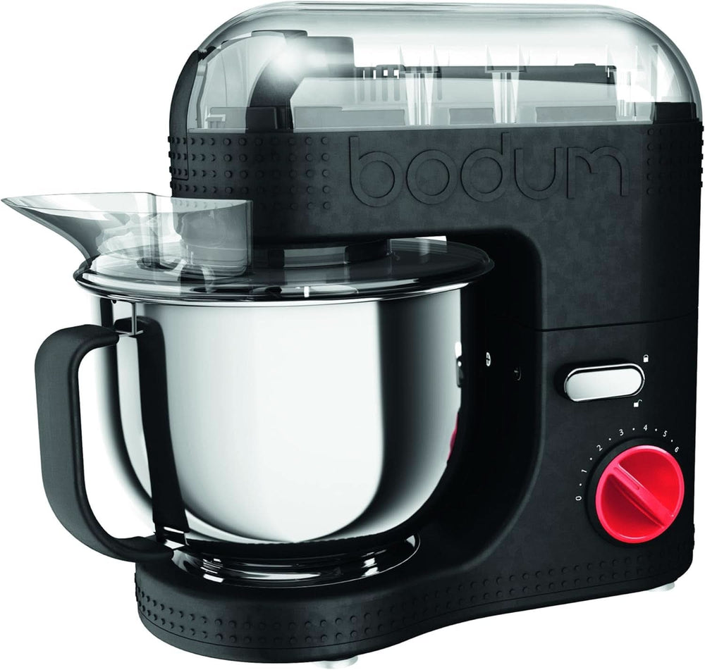 Bodum Bistro Elektrische Küchenmaschine, 4,7 l, 4,7 litra, Weiß Matka i dziecko Naty Shop Schwarz