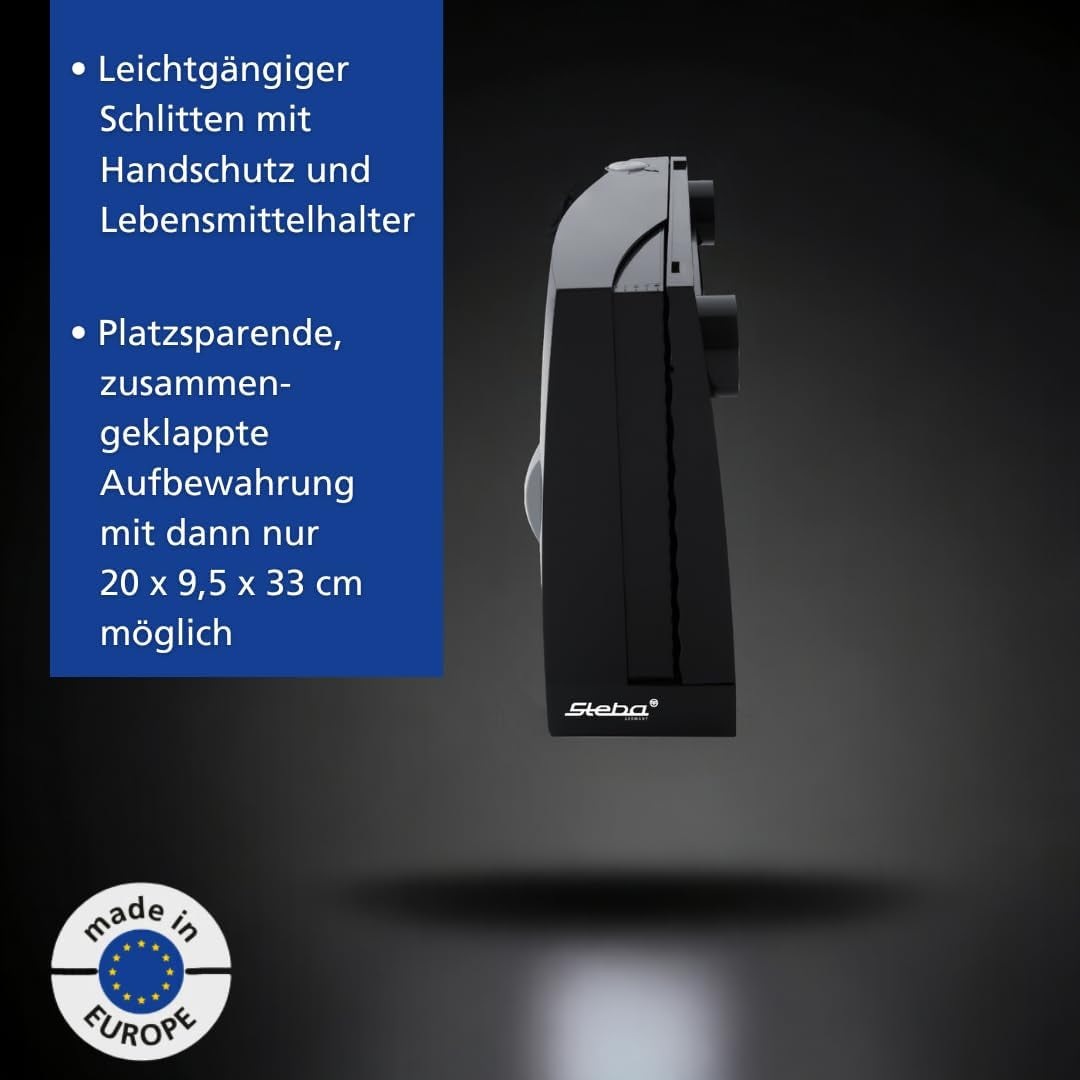 Wielofunkcyjna krajalnica Steba, regulowana grubość cięcia do 17 mm, ochrona dłoni Rasnite i Naty Shop Krajalnice