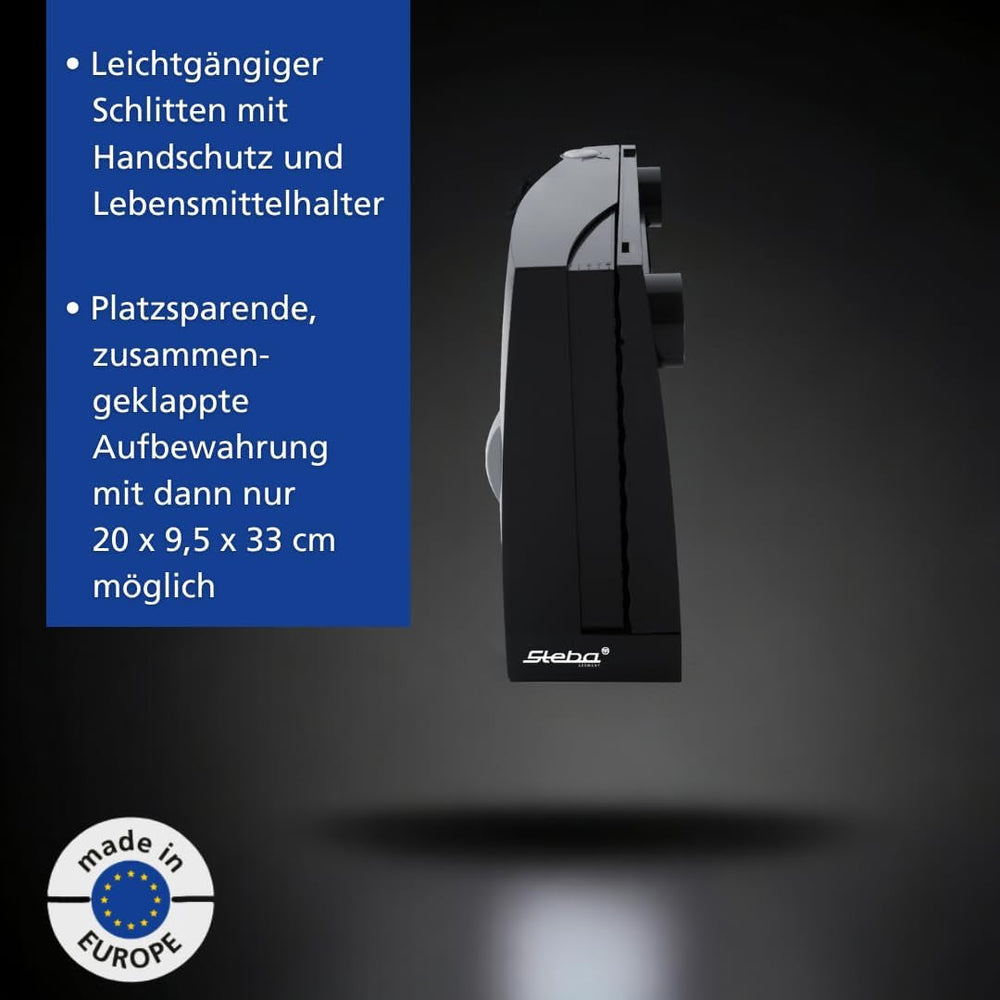 Wielofunkcyjna krajalnica Steba, regulowana grubość cięcia do 17 mm, ochrona dłoni Rasnite i Naty Shop Krajalnice