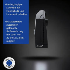 Wielofunkcyjna krajalnica Steba, regulowana grubość cięcia do 17 mm, ochrona dłoni Rasnite i Naty Shop Krajalnice