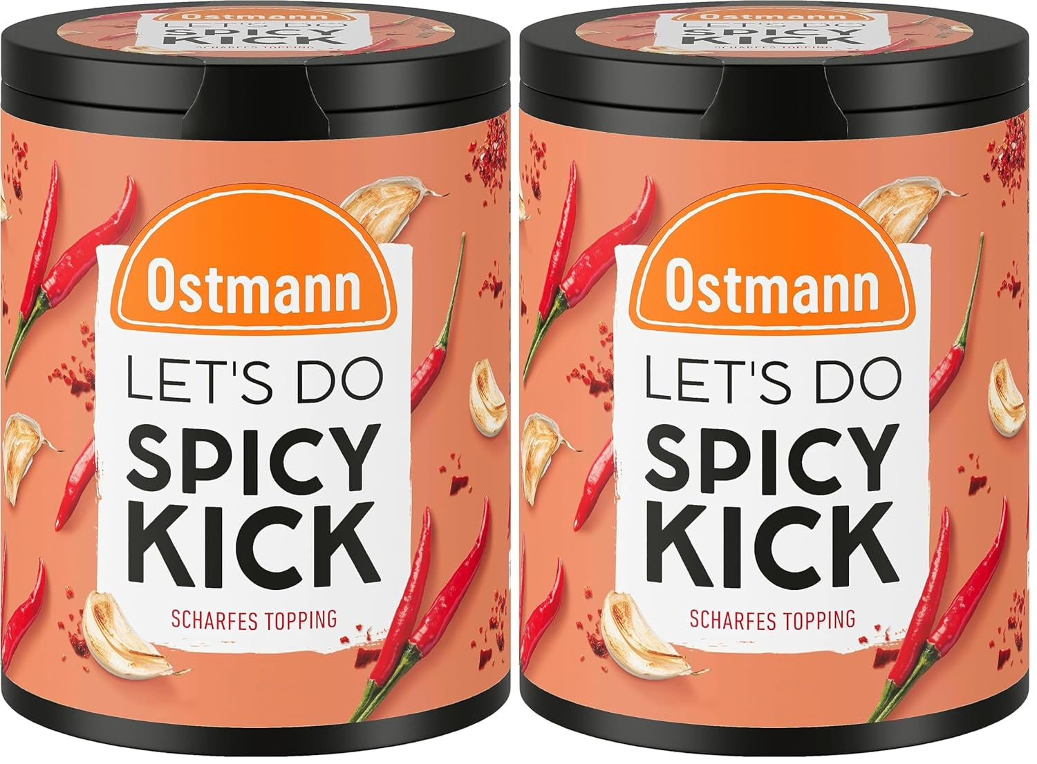 Ostmann Gewürze - Zróbmy Awokado | Gewürzsalz für Avocado, Guacamole lub Bowls | Crunchy Topping z Gewürzen, Kräutern i schwarzem Sesam | 70 g w koszu Metalldose