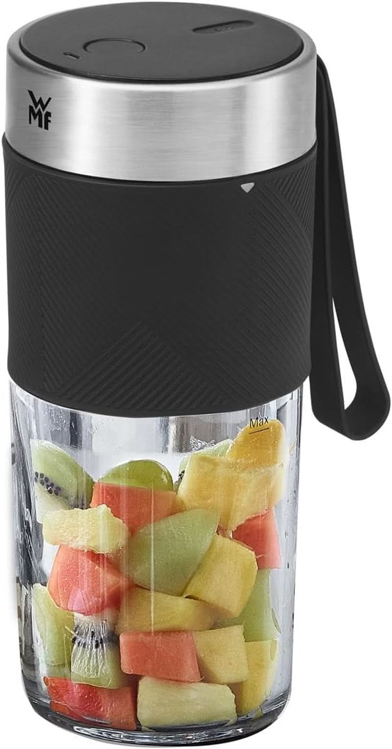 WMF Küchenminis Mix on the Go 300 ml, mini mikser na wynos, mikser USB do smoothie, osobisty blender Aufladbarer, mikser Tragbarer do koktajli, Shakes Kitchen Naty Shop