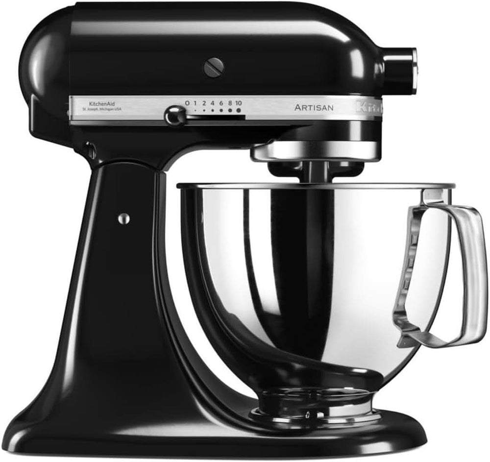 KitchenAid Artisan 5KSM125EER Mikser misowy, 300 W, 4,8 l Naty Shop czarny