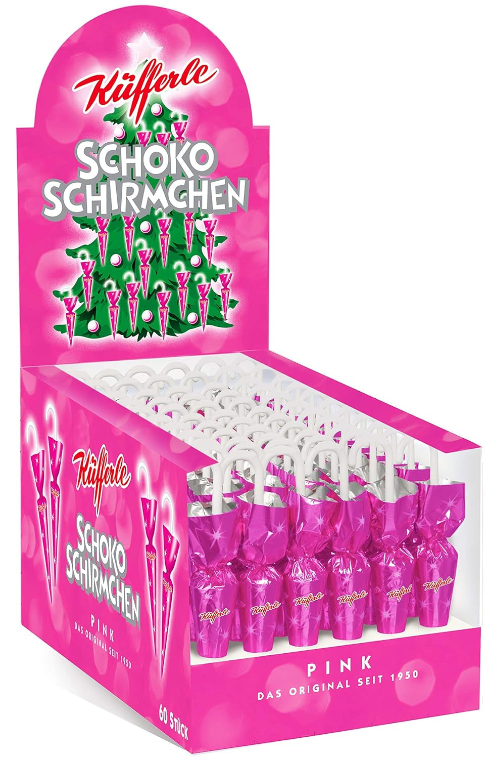 Cienie czekoladowe Küfferle Polar Silver 810g (60 sztuk)