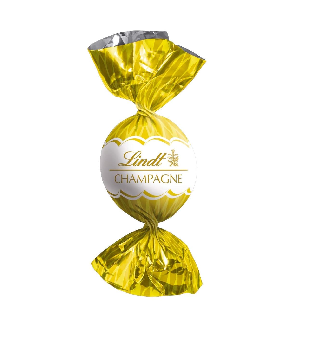 Czekoladowe kulki Lindt Marc de Champagne | 700 g Ok. 56 cukierków z mlecznej czekolady z rafinowanym nadzieniem, zawiera alkohol | Opakowanie zbiorcze | Prezent czekoladowy | Czekoladowy prezent