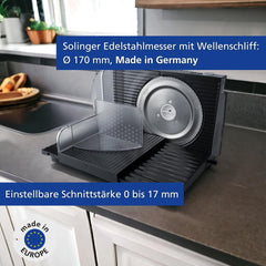 Wielofunkcyjna krajalnica Steba, regulowana grubość cięcia do 17 mm, ochrona dłoni Rasnite i Naty Shop Krajalnice