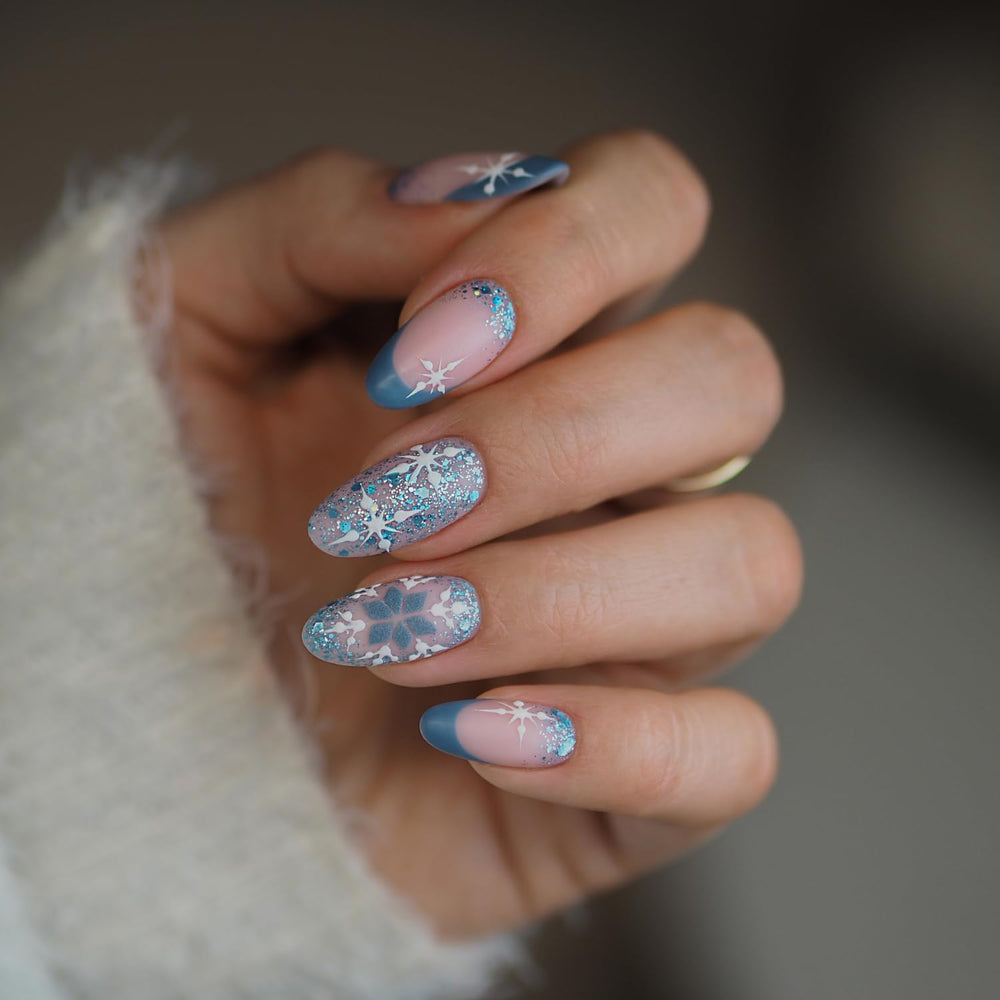 Lakier UV do paznokci Semilac 610 Frosty Christmas 7 ml