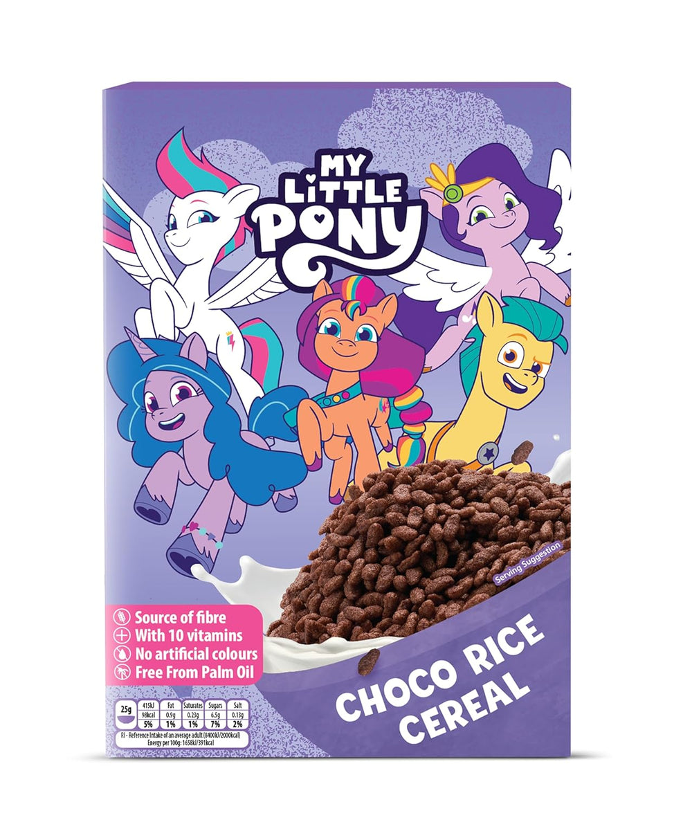 Hot Wheels Honey Loops Chrupiące pełnoziarniste płatki śniadaniowe z dodatkiem witamin, 1 opakowanie (1 x 375 g)