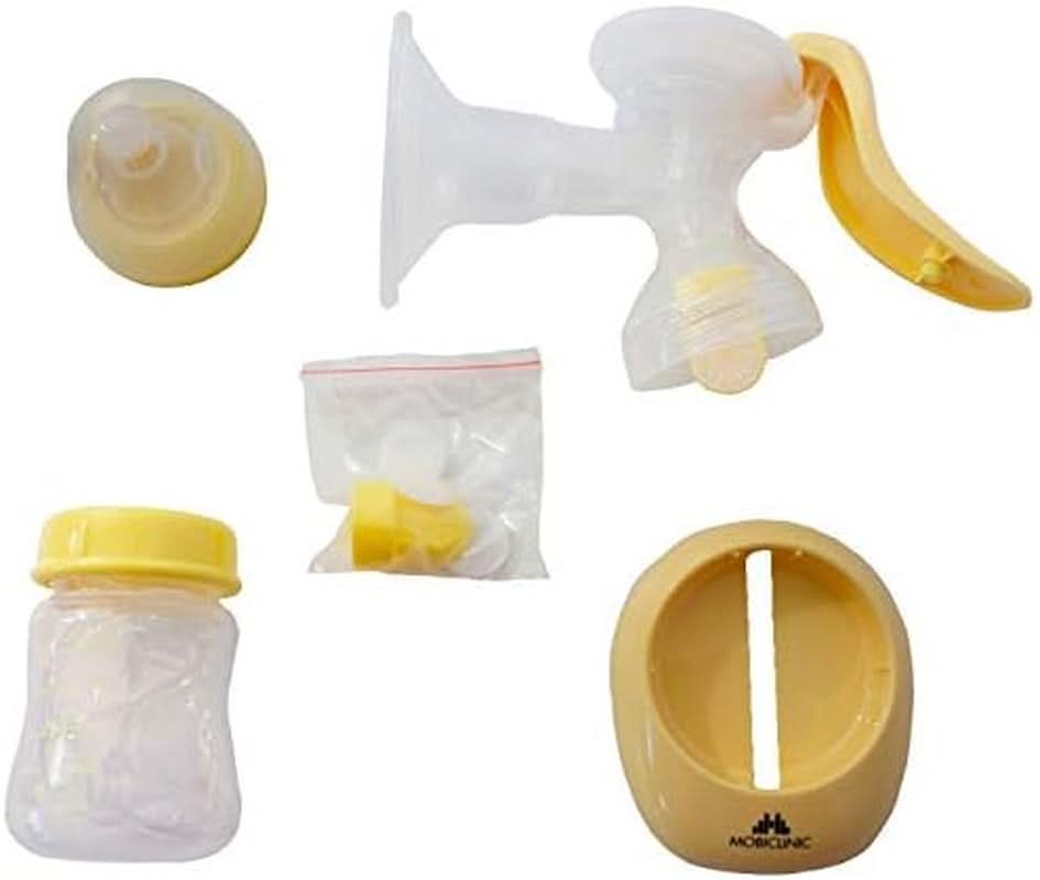 Mobiclinic ®, Laktator ręczny, marka europejska, ergonomiczny uchwyt Akcesoria Żywność i karmienie piersią Sklep Bebe Naty