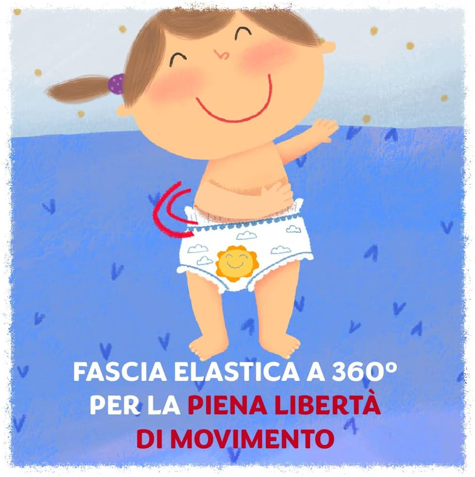 Pampers Sole e Luna Maxi pieluszka rozmiar 4 (8-15 kg), 60 pieluszek