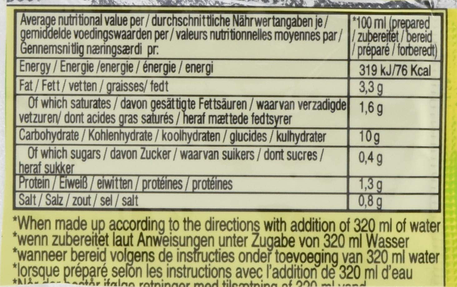 Makaron Instant z Kurczakiem, opakowanie 10 szt. (10 x 60g)