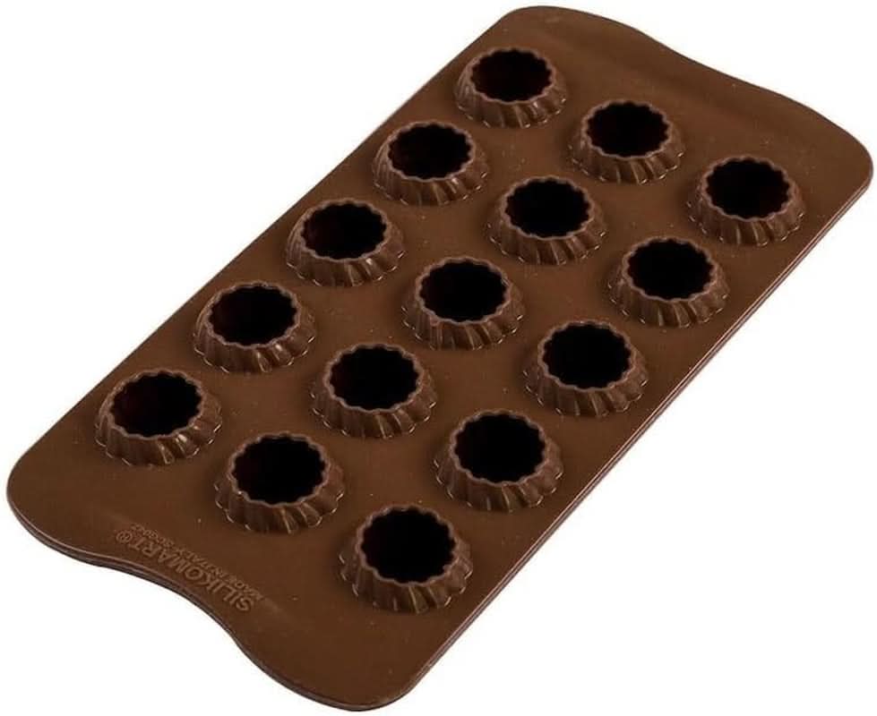 Silikomart 199384, Matriță 3D pentru ciocolată Flacără Bucatarie Naty Shop