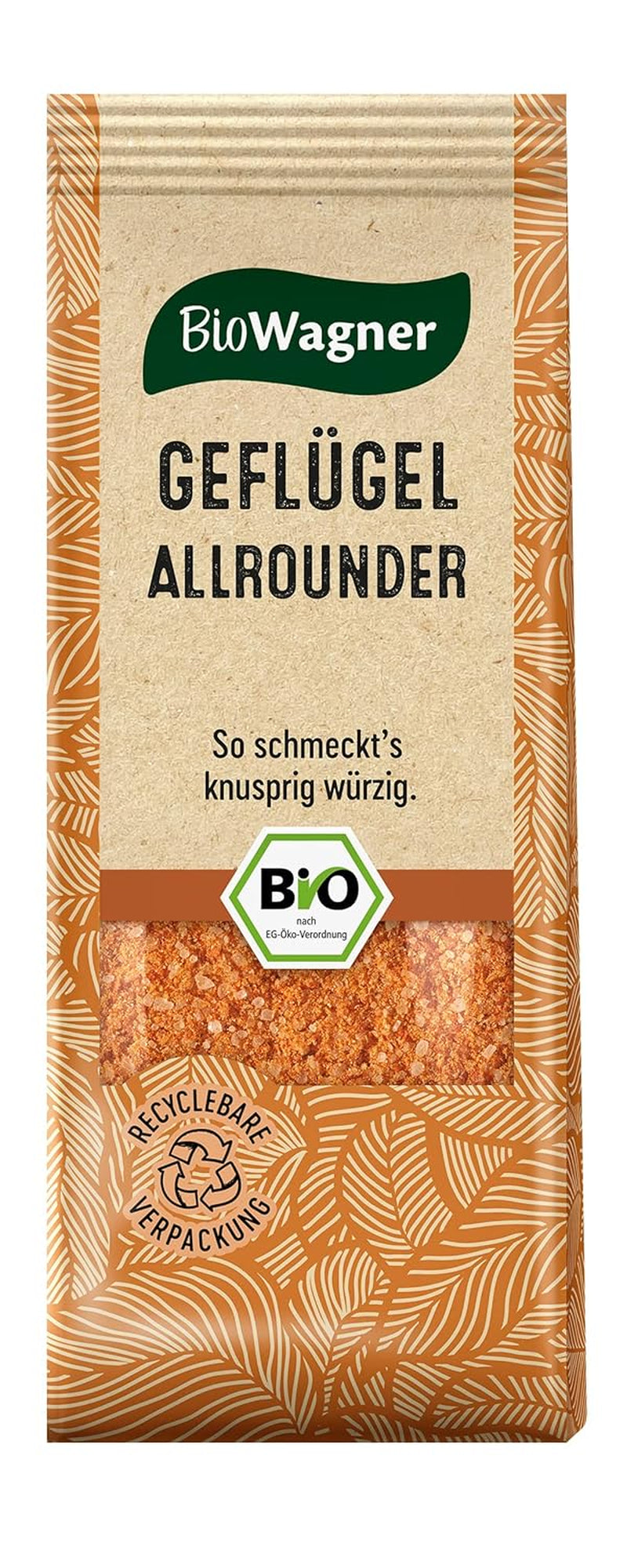 BioWagner - Bio Ras el Hanout, Gewürzmischung für orientalische und arabische Gerichte, idealny do kuskusu, tajine lub hummus, naturbelassene Bio-Zutaten, opakowanie Verpackung nadające się do recyklingu, 50 g