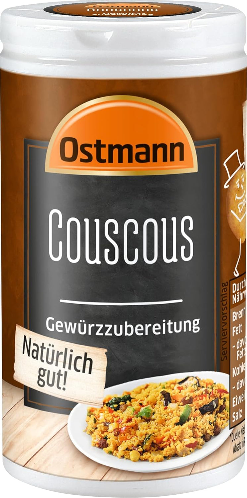Ostmann Gewürze Kuskus Gewürzzubereitung, 50 g (Verpackungsdesign kann deweichen)