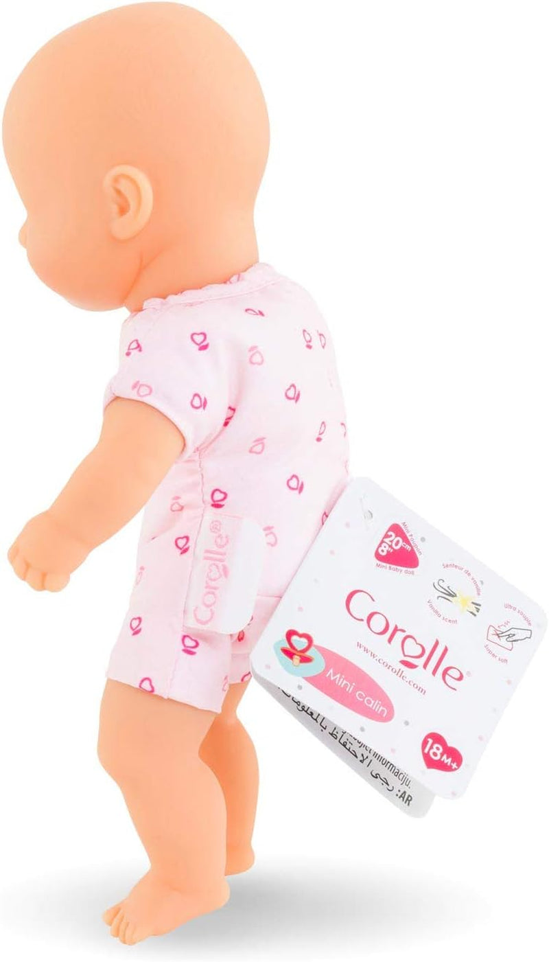 Corolle 9000120130 - Mon Premier Poupon Mini Calin 20cm, French Puppe mit Charme und Vanilleduft