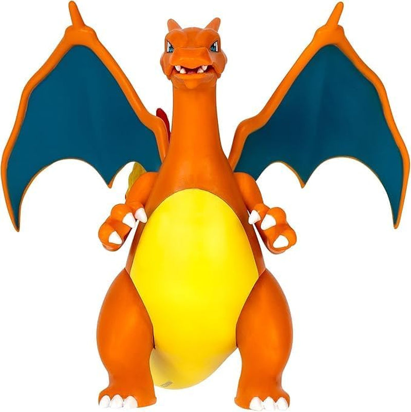 Pokémon PKW0368 - Figurka z funkcją bitwy - Glurak Oficjalna ruchoma figurka 11,5 cm Figurki Naty Shop