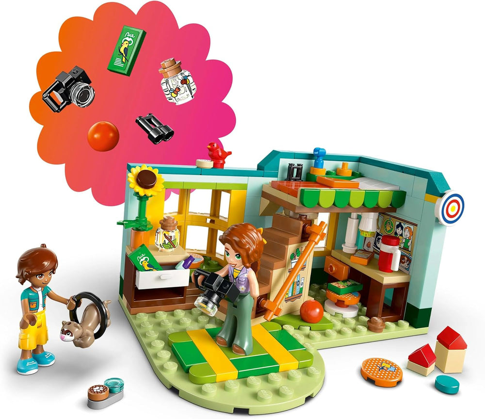 LEGO Friends Jesienny pokój Zestaw do budowania i zabawy do kreatywnego odgrywania ról, dla dziewcząt od 6 lat, z 2 minifigurkami i figurką fretki, zabawka edukacyjna 42646 Zestawy do budowania Besuche den LEGO-Store