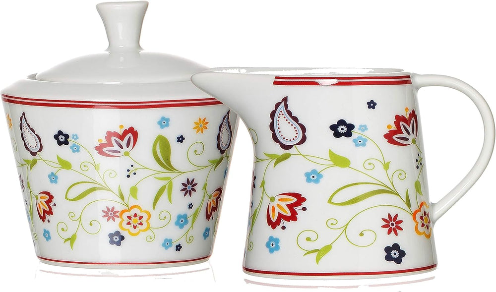 Ritzenhoff & Breker Kaffeeservice Doppio Shanti, 18-Teilig Zestawy stołowe Naty Shop Zuckerdose Und Giesser