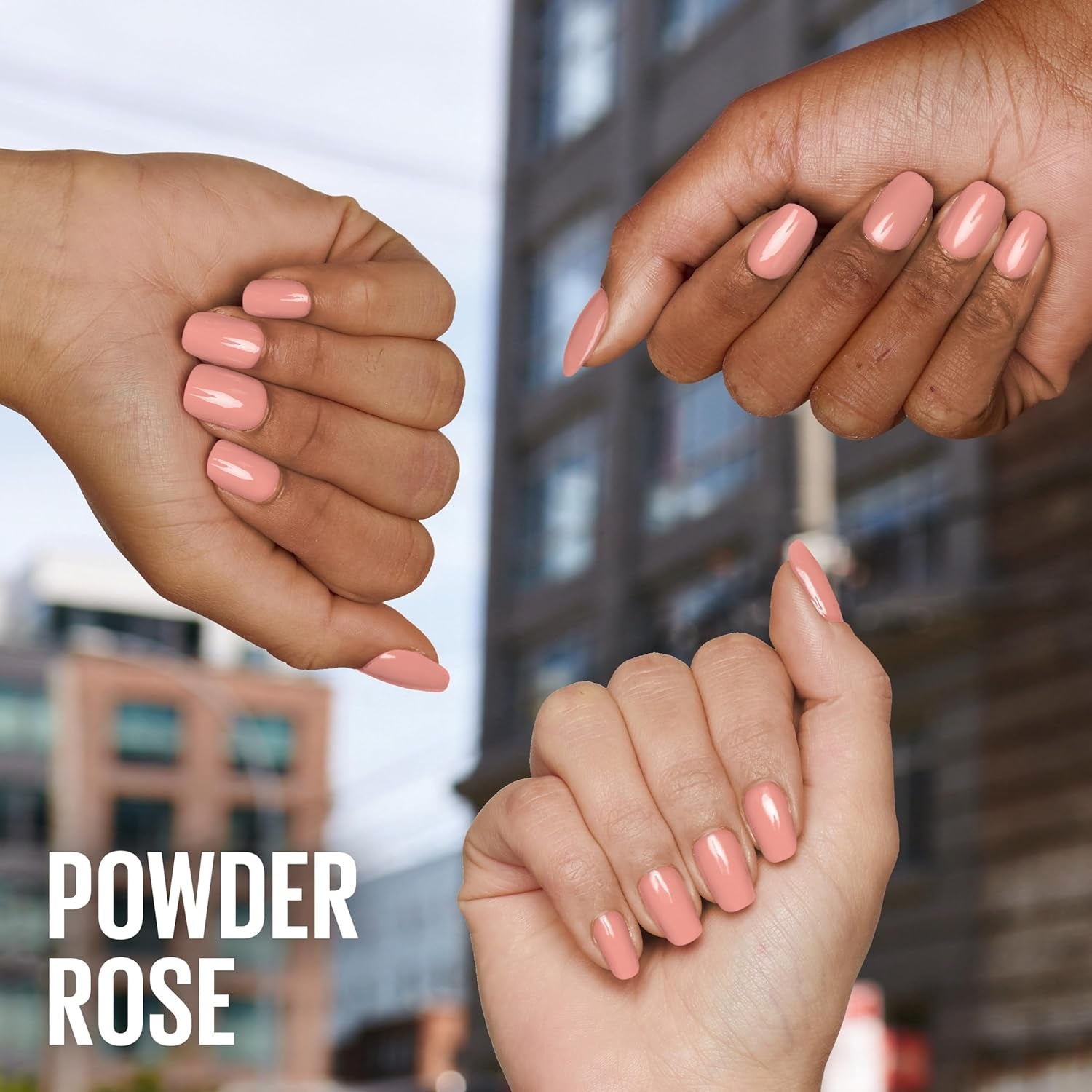 Oja Maybelline New York Super Stay Ink Bonder 130 Powder Rose – ojă de lungă durată pentru unghii puternice și culoare intensă, 12,3 ml