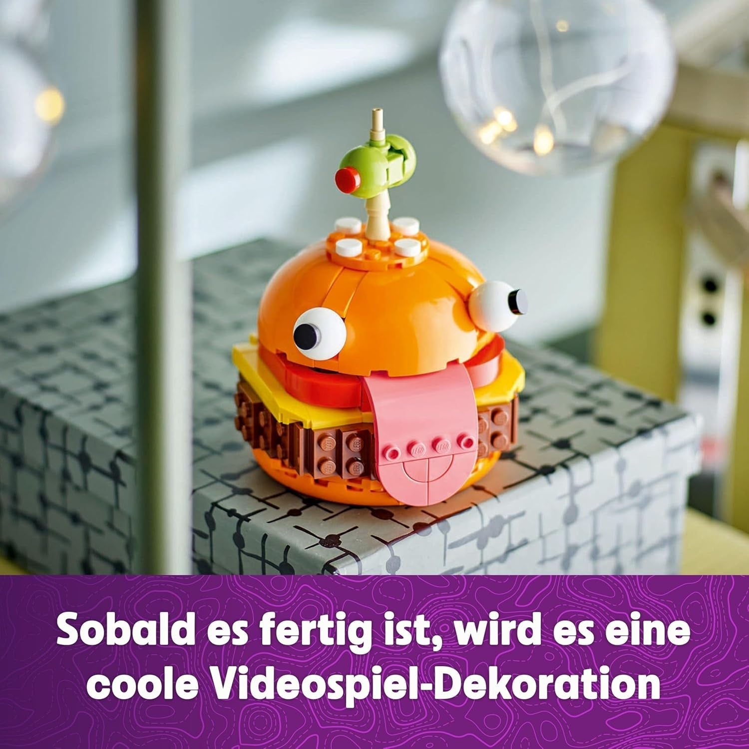 LEGO Fortnite Durrr Burger, zestaw do budowania gier wideo dla graczy w wieku 9+, model wystawowy, figurka kolekcjonerska, prezent dla dzieci, młodzieży i dorosłych, przedmiot kolekcjonerski 77070 Zestawy do budowania Kup w sklepie LEGO