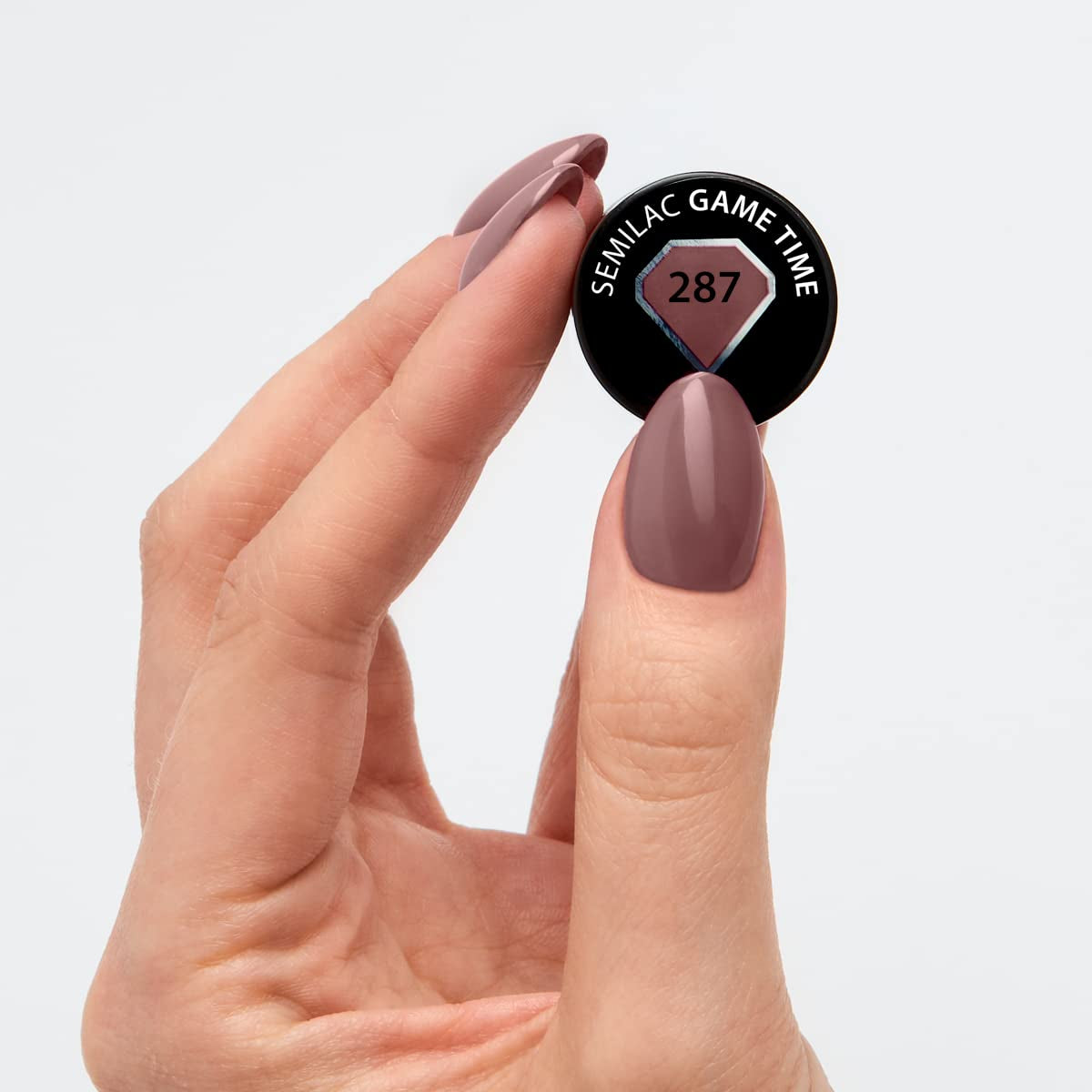 Lakier do paznokci Semilac UV 287 Game Time 7ml Kolekcja Let's Meet