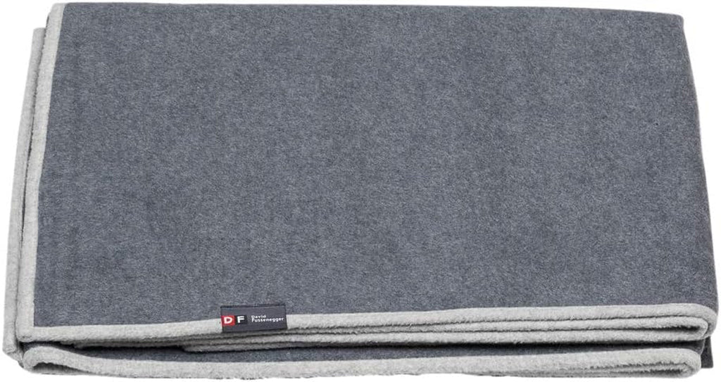 David Fussenegger Pătură de bumbac 150X200 Cm Pătură cu model Gradient de culoare Fluffy Paturi si Cuverturi David Fussenegger Gri închis/gri 135X200 Cm