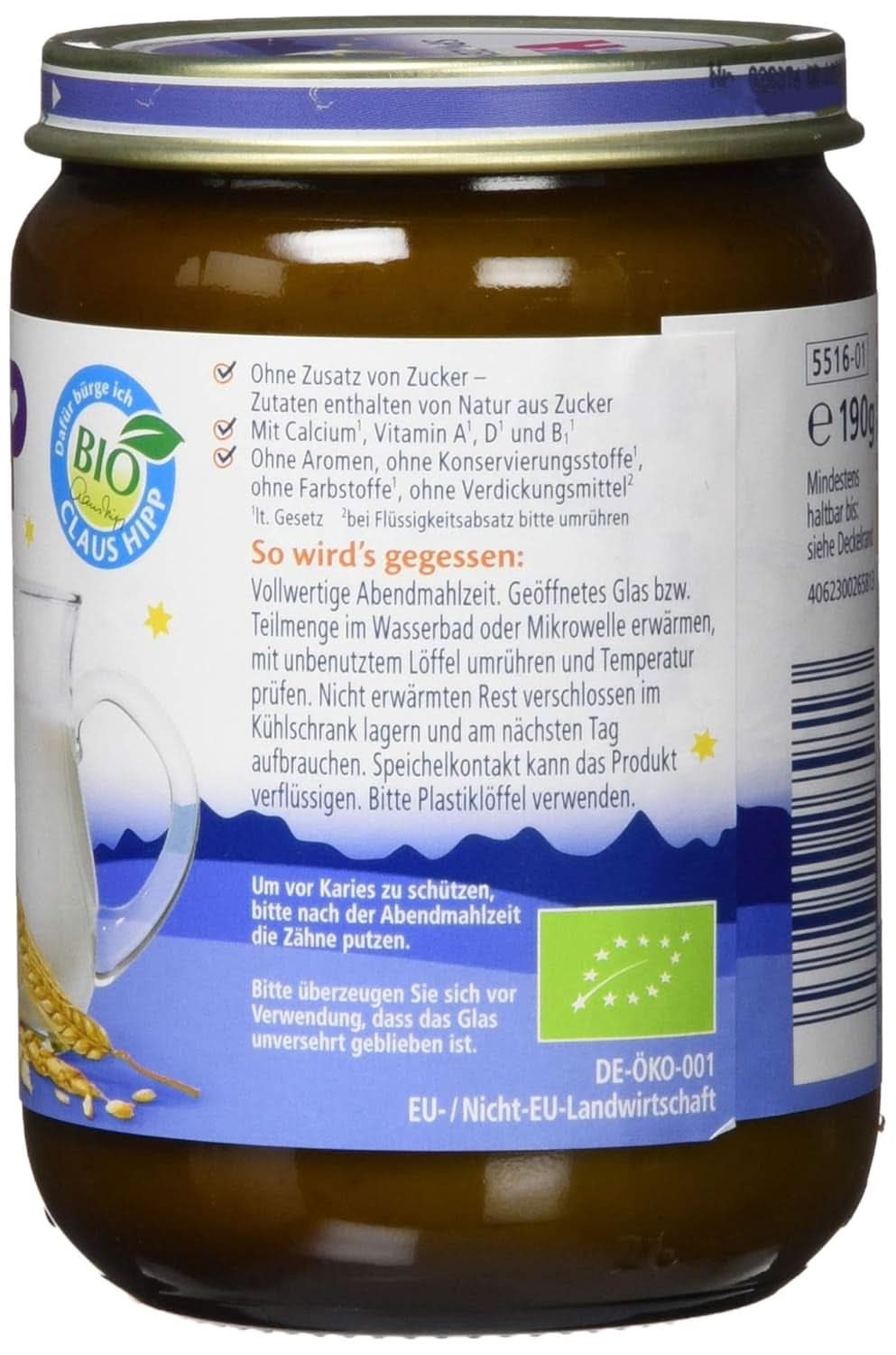 Hipp 7-Korn, pachet de 6 (6 X 190 G) Mama si Copilul Naty Shop