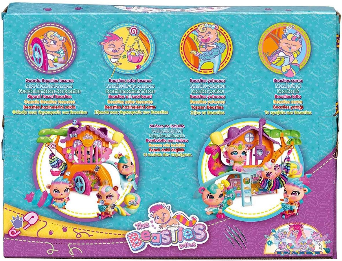 Brzuch z Bellyville - Beetree House, Beasties House Bellies Friends, akcesoria dla lalek, prezenty (Famosa 700015795) Domki dla lalek Naty Shop