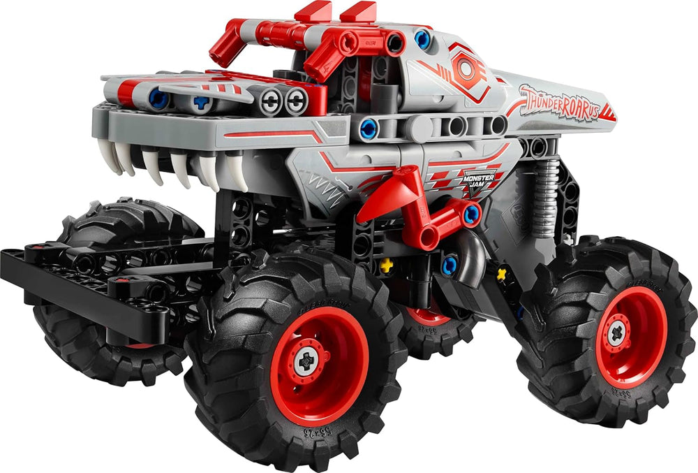 LEGO Technic Monster Jam Thunderroarus Wysuwana zabawka Monster Truck Zabawka do budowania dla dzieci Prezent dla chłopców i dziewcząt w wieku 7+ 42200 zestawów do budowania Besuche den LEGO-Store