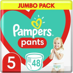 Pieluchy Pampers Pants rozmiar 5 (12-17 kg), 48 sztuk, ochrona i wygoda. Łatwe w użyciu pieluszki Pampers.