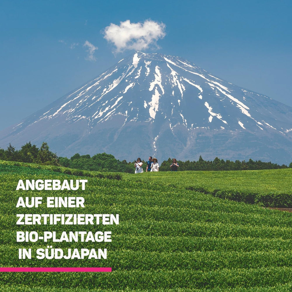 Lebepur BIO Matcha Pulbere 100G - Calitate premium din Japonia Fără aditivi - 100% pulbere de ceai verde pură pentru Matcha Latte, ceai Matcha, ceai verde, smoothie - Ceai verde japonez