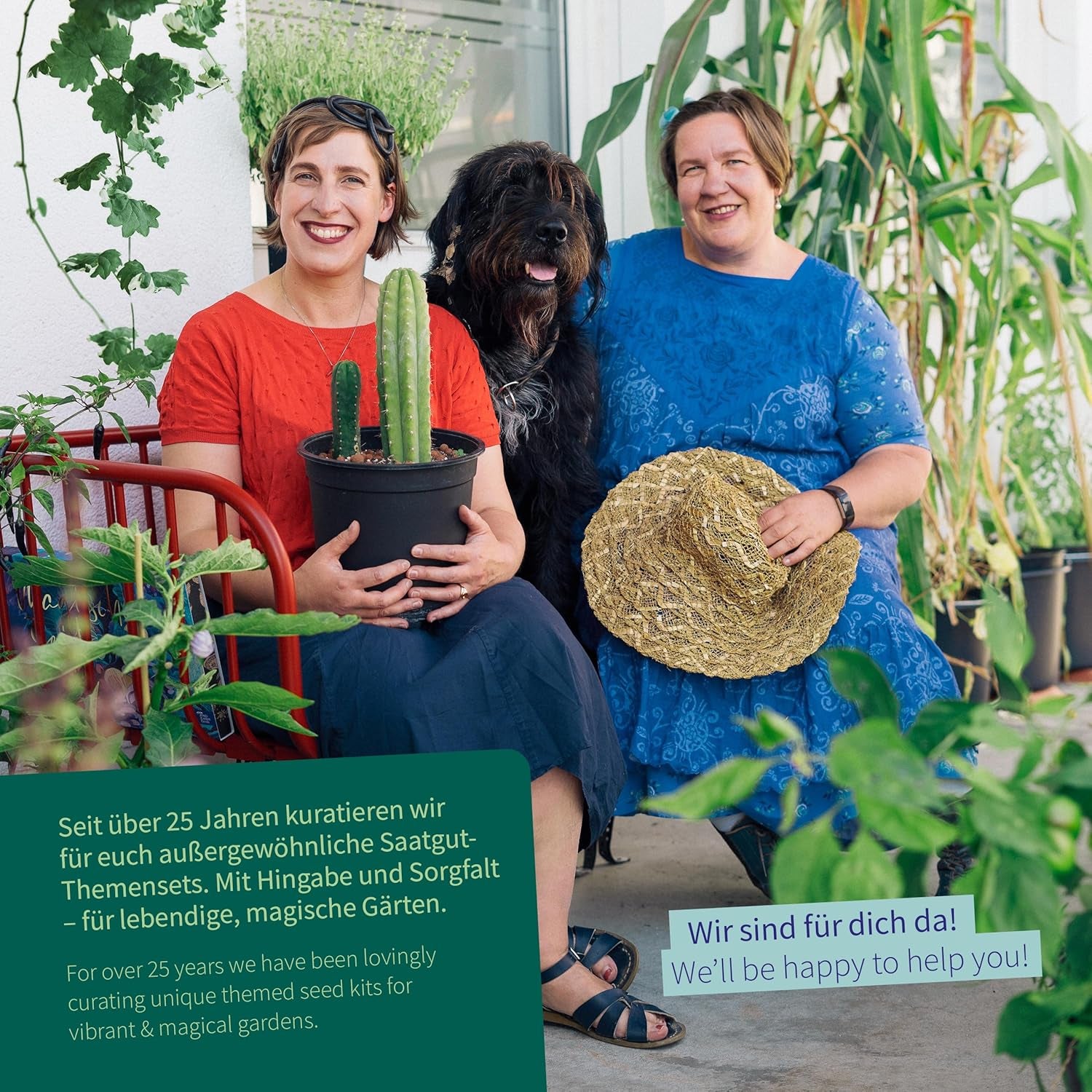 Magic Garden Seeds - Pachnące pudełko na nasiona roślin - Kwiatowa magia na balkon, kwietnik i zmysły - Darmowe zapylane nasiona, urocze kwiaty jako pomysł na prezent dla entuzjastów ogrodnictwa