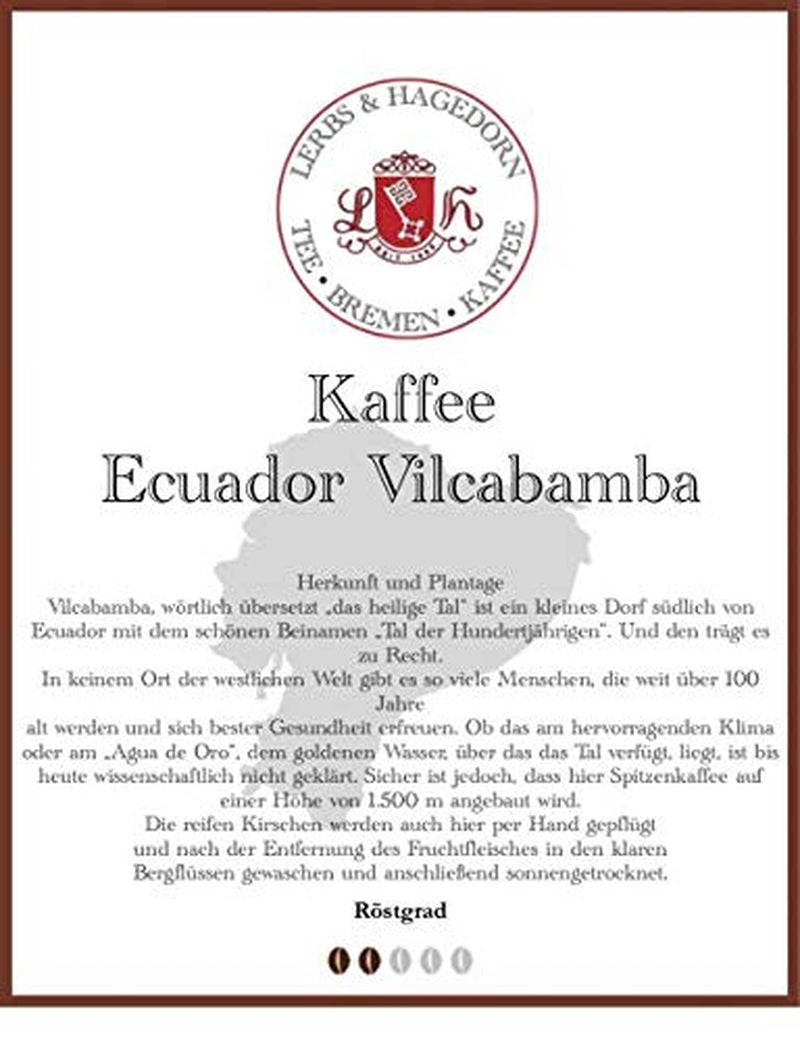 Cafea Vilcabamba Ecuador 1kg