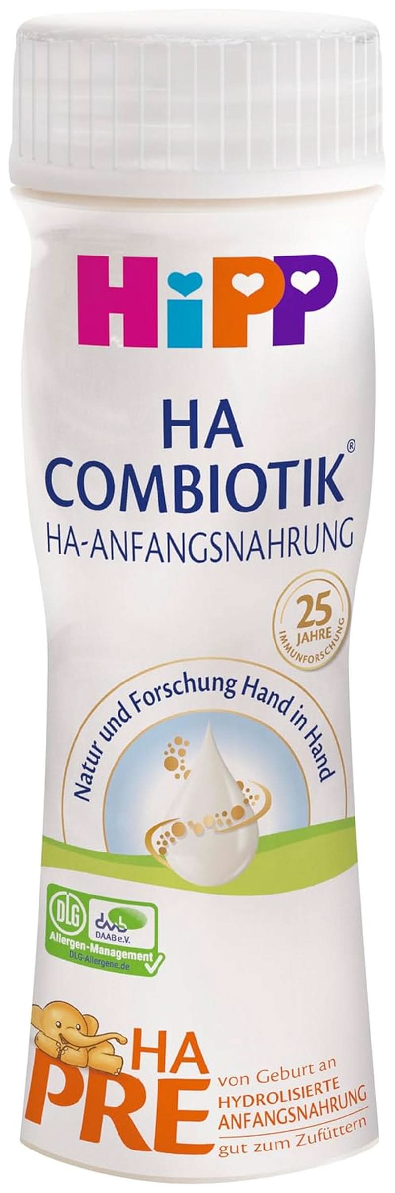 Hipp Pre HA Combiotik 200 ml, opakowanie 6 sztuk (6 x 200 ml) Domyślny tytuł sklepu Naty