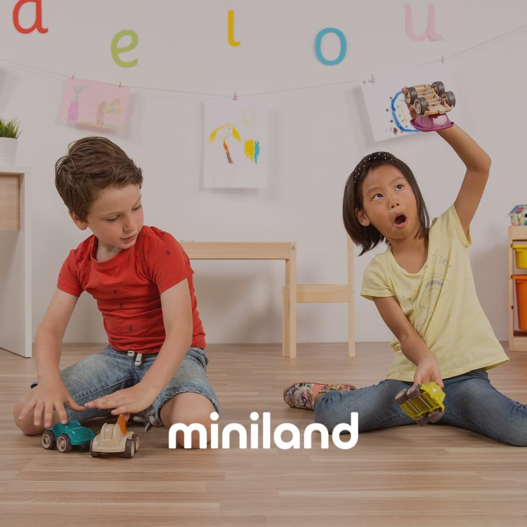 Zestaw Miniland Puppenkleidung 40 cm, piżama z Schlafmütze
