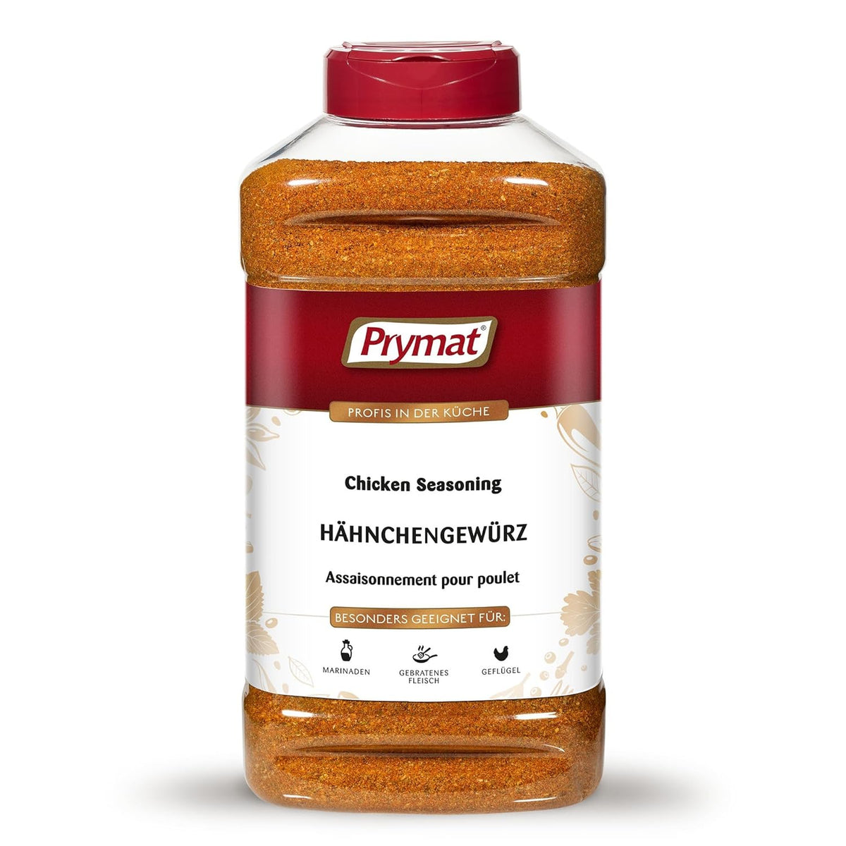 Prymat Hähnchengewürz 1100g, Gewürzmischung für Hhn, Turcja, Ente, Gans, Grillgewürze, Marynata für Fleisch im Streuer