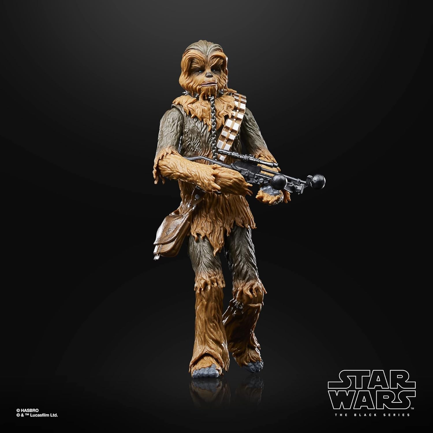 Star Wars Seria Neagră Chewbacca, Figura de acțiune Întoarcerea cavalerului Jedi, 15 cm Action figures Naty Shop